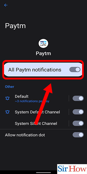 Image Titled Turn Off Paytm Notifications Step 12
