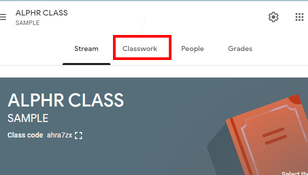 image title Add a Form to Google Classroom step 3