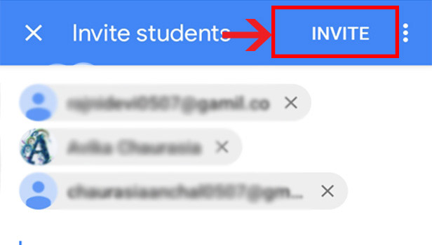 Image title Add Students to Google Classroom way 1 step 6