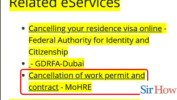 Image Titled cancel a work permit in UAE Step 2