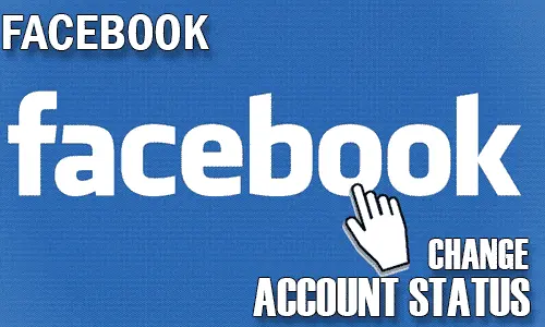 How to Change Account Status on Facebook App