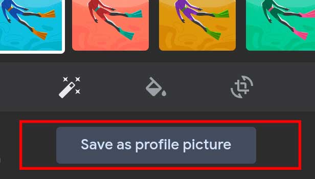 image title Change Google Classroom Profile Picture step 7