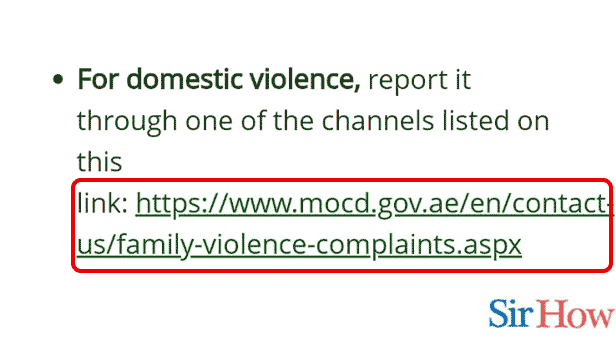 Image Titled complain for domestic violence in UAE Step 2