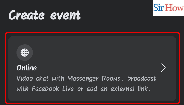 Image Titled create an event on Facebook app Step 5