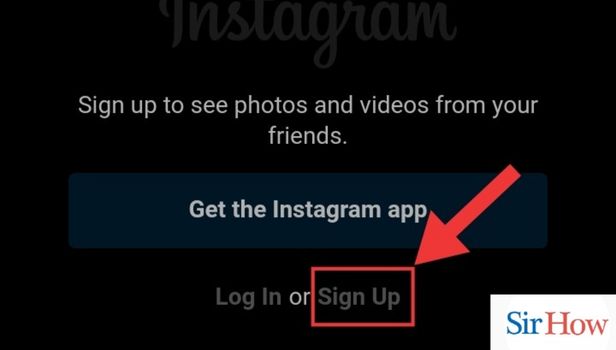 Image titled create fake Instagram ID without using phone number step 2