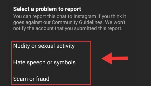 Image titled report ID on Instagram step 6