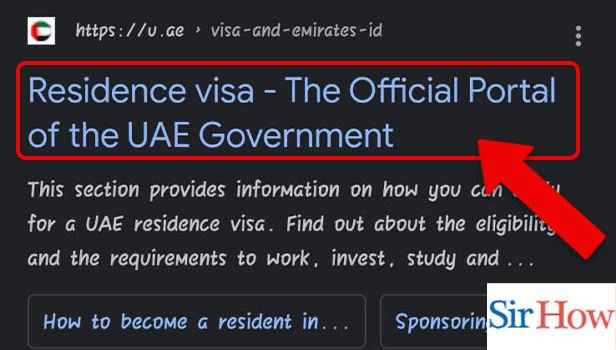 Image Titled renew residence visa in UAE Step 1