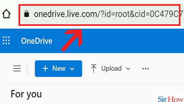 Image title Restore Onedrive to a Previous Date step 1