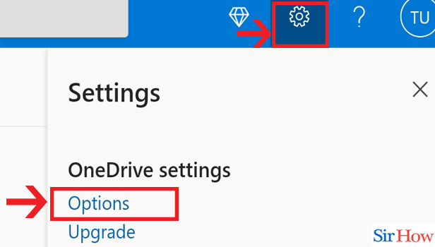 Image title Restore Onedrive to a Previous Date step 2