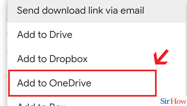 Image title Sync OneDrive to Google Drive step 4