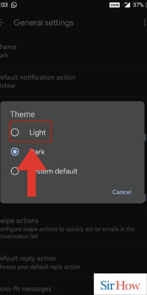 Image Titled Turn off Dark Mode on Gmail App Step 5