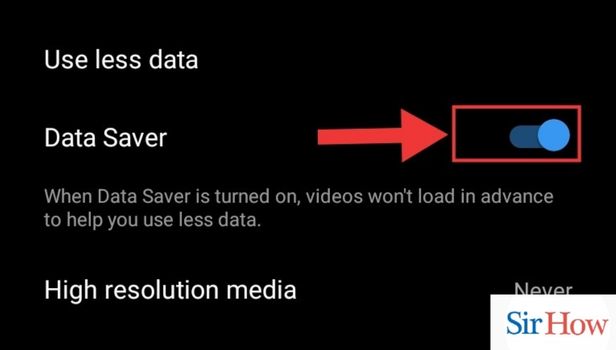 Image titled turn on data saver on Instagram step 7
