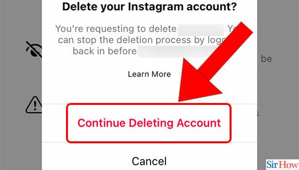 Image titled Delete Instagram Account on iPhone Step 8