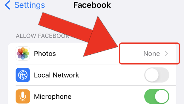 Image titled Give Access to Photos to Facebook on iPhone Step 3