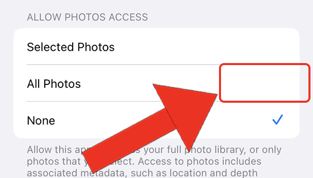 Image titled Give Access to Photos to Facebook on iPhone Step 4