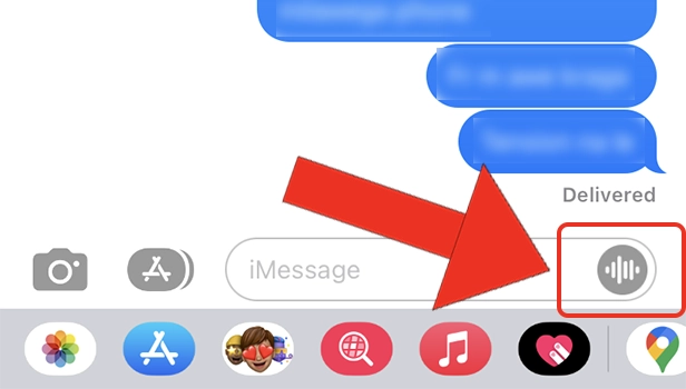 Image titled Send Voice Message on iPhone Step 4