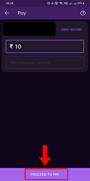 use the Phonepe step 5