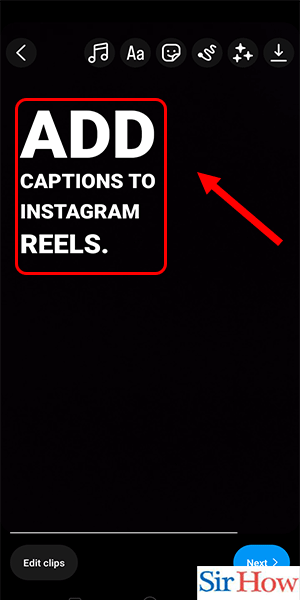 Image Titled Add Captions To Instagram Reels Step 8