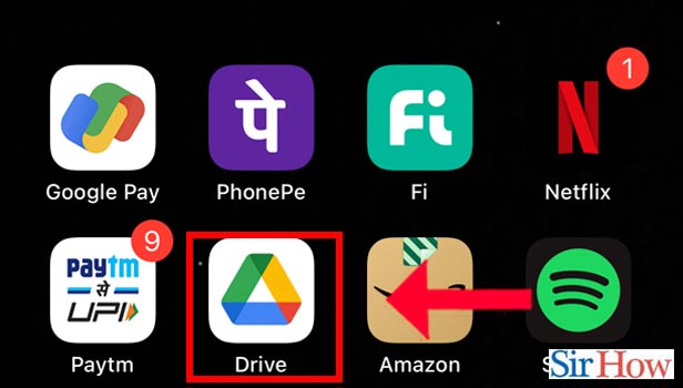 Image Title Add Photos To Google Drive Folder On Iphone Step1 