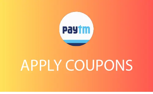 How to Apply Coupon in Paytm