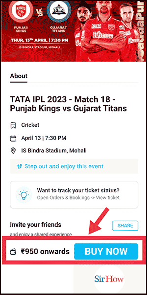 Image Titled Book IPL Tickets in Paytm Step 6