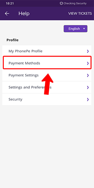 change transaction limit in phonepe step 4