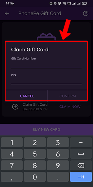 Image titled claim phonepe gift card step 5