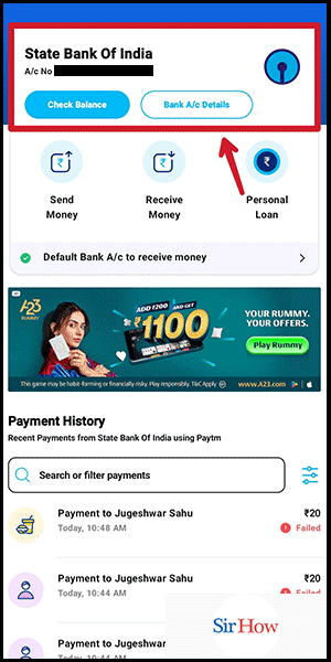Image Titled Know Paytm Bank Account Number Step 4