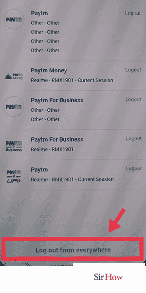 Image Titled Logout Paytm From All Devices Step 6