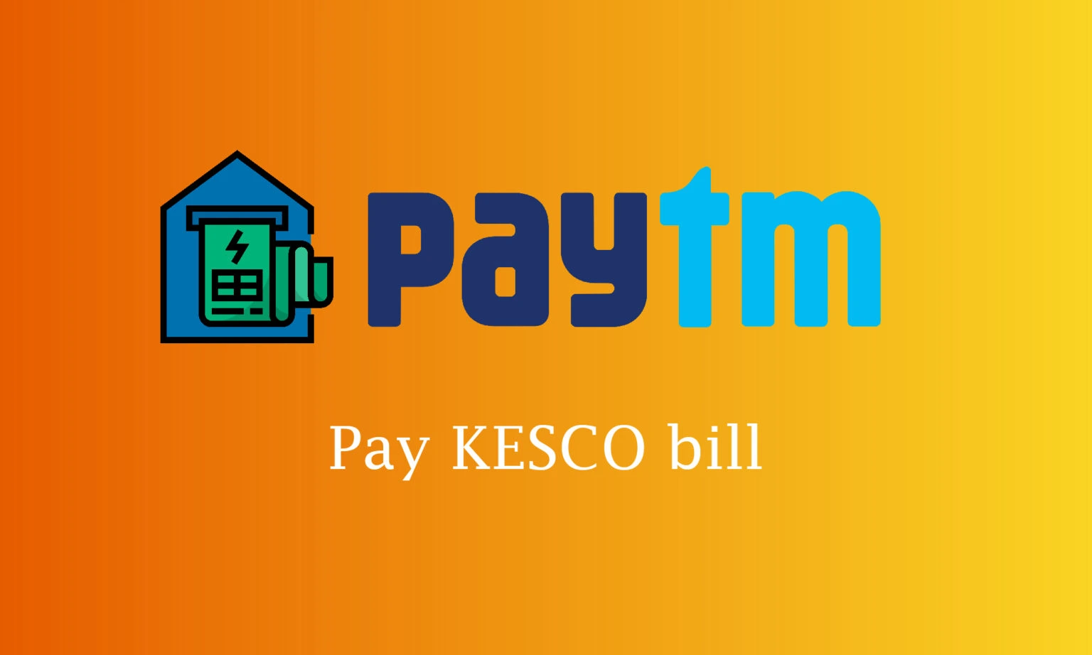 How to Pay KESCO Bill Through Paytm