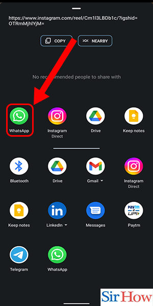 Image Titled Put Instagram Reels On WhatsApp Status Without Link Step 5