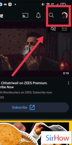 image title Turn off all notifications from YouTube Step 2