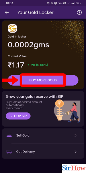 Image titled buy gold on phonepe step 5
