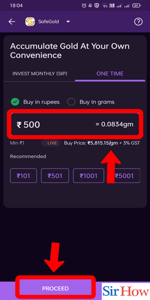 Image titled buy gold on phonepe step 6