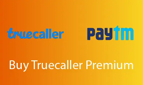 How to Buy Truecaller Premium with Paytm