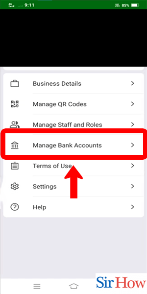 Image titled change phonepe business bank account step 3