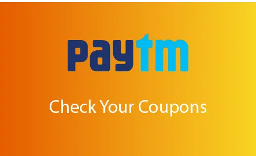 How to Check Paytm Coupons