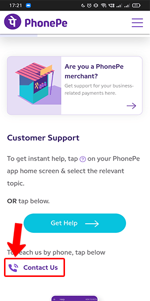 Image titled contact phonepe customer care step 4
