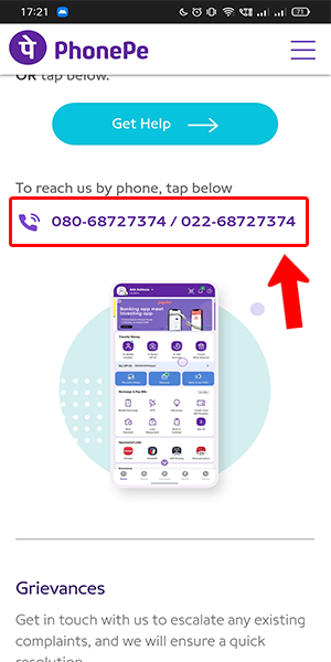 Image titled contact phonepe customer care step 6