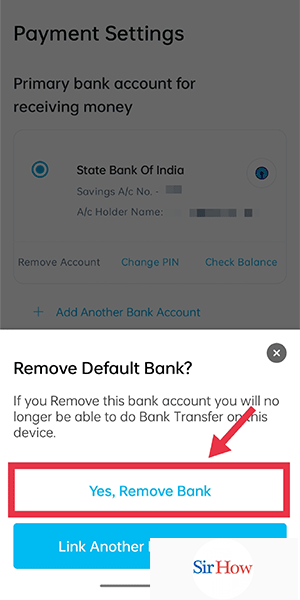 Image Titled Delete Bank Account in Paytm Step 5