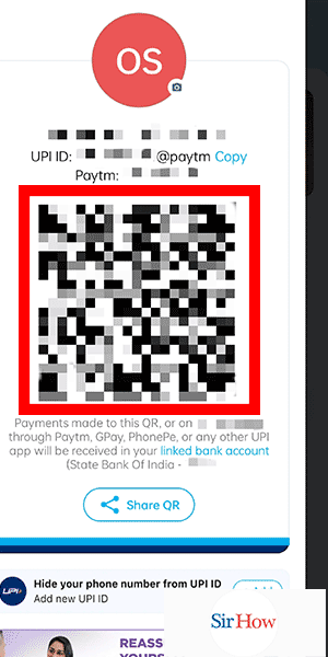 Image Titled Find QR Code in Paytm Step 3