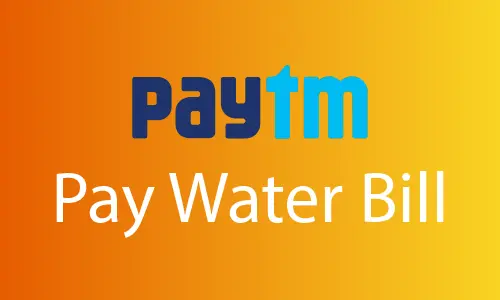 How to Pay Water Bill in Paytm