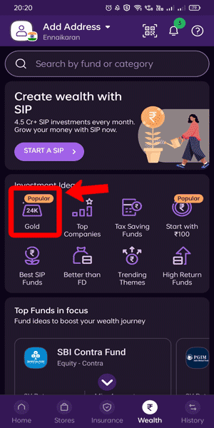 Image titled sell gold in phonepe step 3