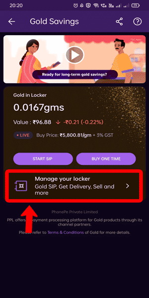 Image titled sell gold in phonepe step 4
