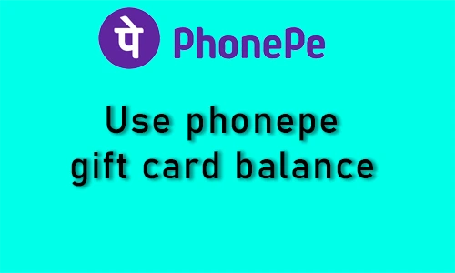 How to use the Phonepe gift card