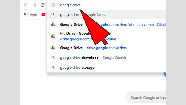 access google drive