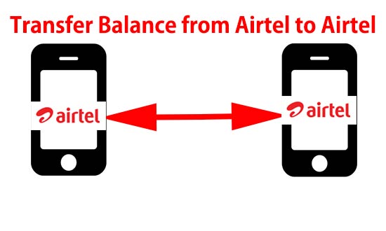 transfer balance from airtel to airtel
