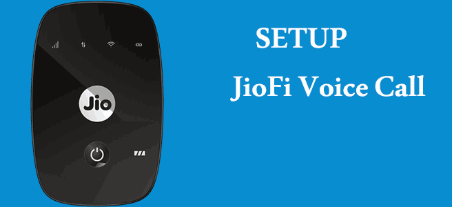 jiofi voice call
