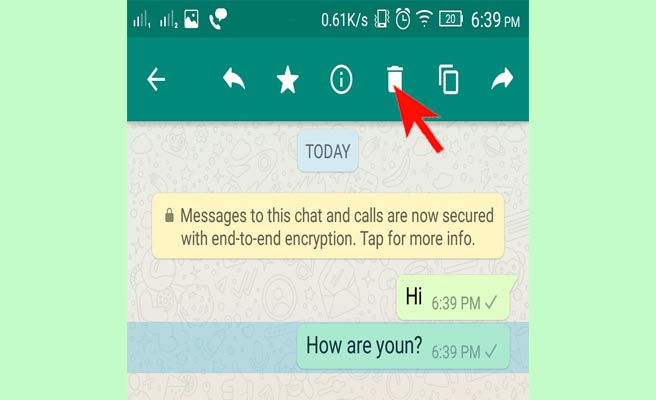 Recall WhatsApp Messages