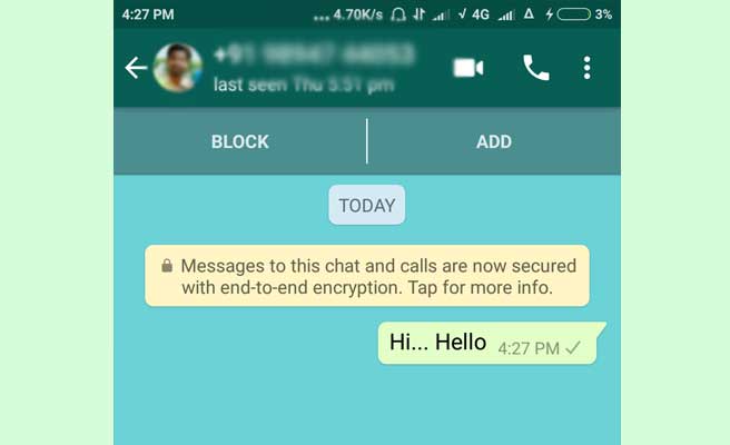 send whatsapp message without adding contact